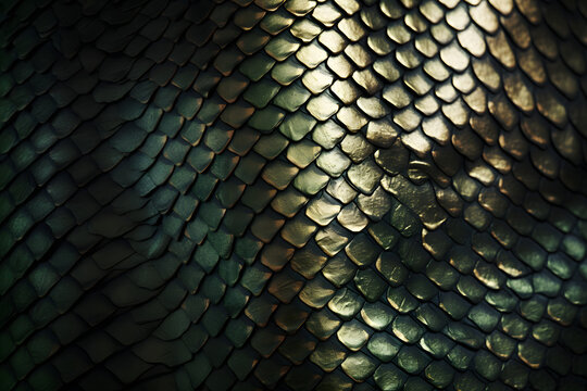 Abstract background from reptile scales. Snake or dragon skin