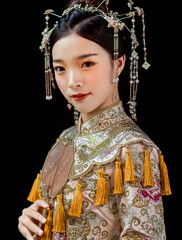 woman in traditional costume