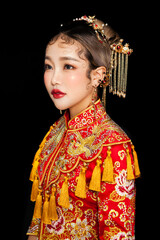 portrait of a woman in costume