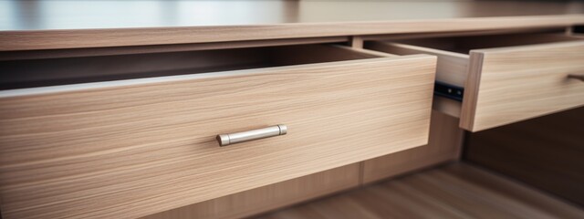 furniture interior design detail wooden drawer with fitting assemble interior builtin furniture closeup ideas concept