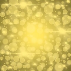 Obraz premium abstract gold christmas background with bokeh