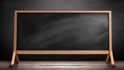 school long black board blackboard wooden plank isolated on a background