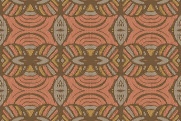 Ethnic abstract ikat art. Aztec ornament print. geometric ethnic pattern seamless color oriental. Design for background ,curtain, carpet, wallpaper, clothing, wrapping, Batik, vector illustration.

