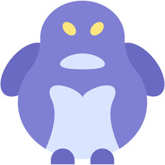 Penguin vector icon design .svg