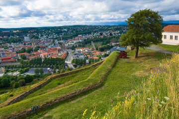 Fototapeta na wymiar Fortress Fredriksten in Halden, Norway