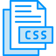 Css vector line icon .svg