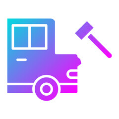 Car Body Repair Icon