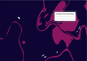 Composition Notebook Cover or Journal Cover Design For Print