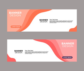 Abstract Web banner design background or header Templates