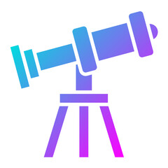 Fototapeta premium Telescope Icon