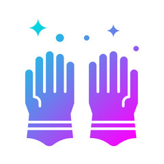 Cleaning Gloves Icon