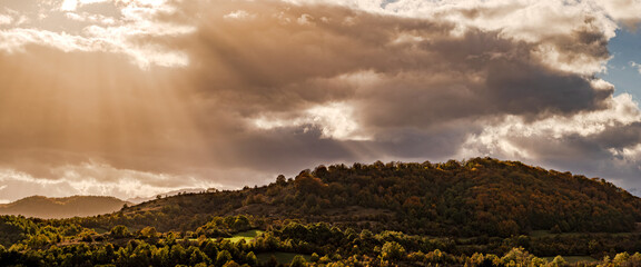 Molise, Italy. Spectacular autumn landscape 11112023