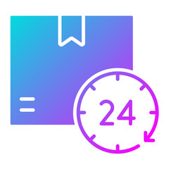 24 Hours Delivery Icon