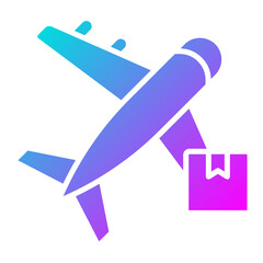 Airplane Delivery Icon