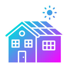 Solar House Icon