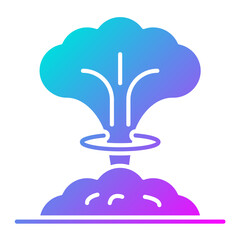 Nuclear Explosion Icon