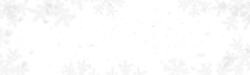 Snowflakes over transparent background, christmas illustration