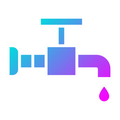 Obraz premium Faucet Icon