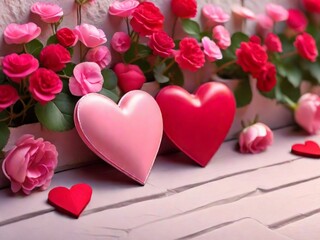 Valentine's Day, tender hearts