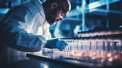 scientist working in laboratory