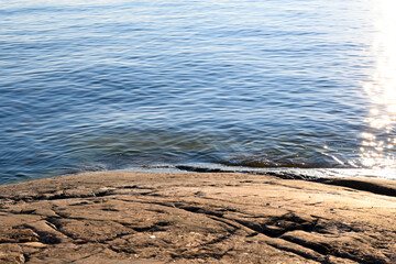 Seashore in the archipelago in Finland