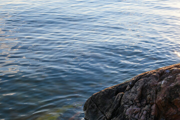 Seashore in the archipelago in Finland