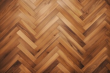 Parqet wooden floor. Pattern, texture, background design. Top view. Ai Generative