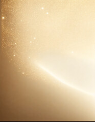 Golden background with place for text. AI