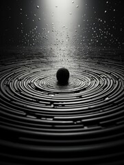 Minimalist modern abstract background
