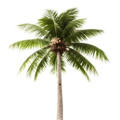 Obraz premium Palm isolated on white background