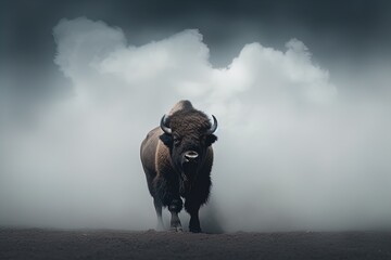 A majestic bison. Great for photos of wildlife, national parks, nature, conservation, great plains and more. 