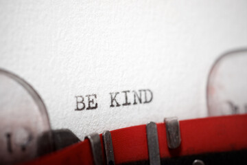 Be kind phrase