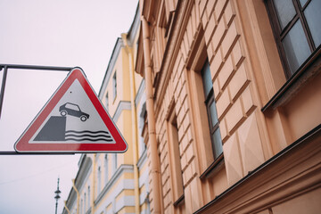 Obraz premium The warning sign 