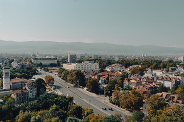 panorama of the city