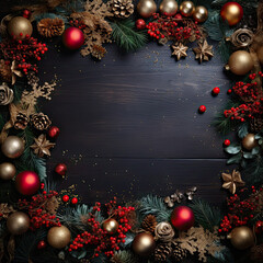Christmas Background Social Media Background