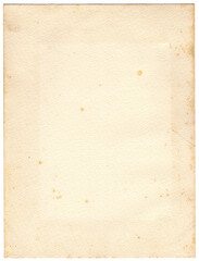 Strukturierte Pappe Papier mit Stockflecken und Altersspuren