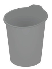 Home recycle bin. vector illustration