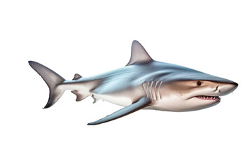 Obraz premium A Shark isolated on a transparent background.