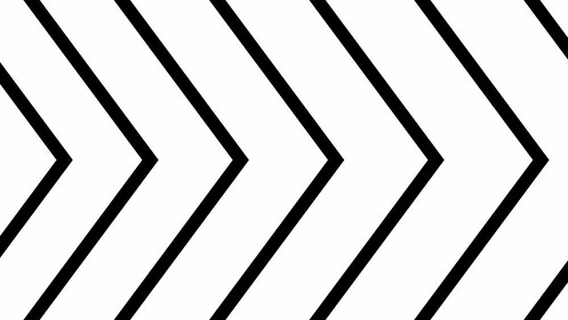 Array of arrows gliding rightside, effectuating video transition