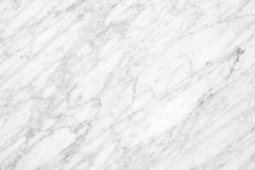 White Carrara Marble texture background or pattern surface. - 678852765
