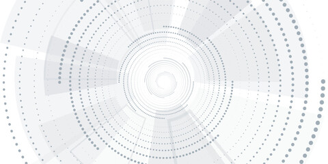 Obraz premium Digital technology futuristic internet network speed connection white background, cyber nano information, abstract communication, innovation future tech data, Ai big data line dot illustration vector