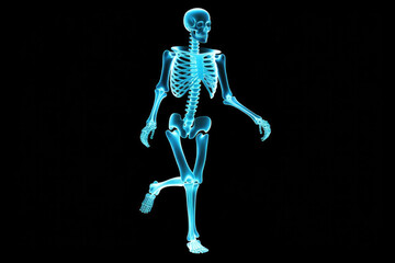 X-Ray ultrasound scan of human body - Generative AI