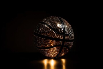 Shining Sphere of Basketball Glory Generative AI