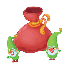 Christmas New Year Santa Claus phone glasses cute funny