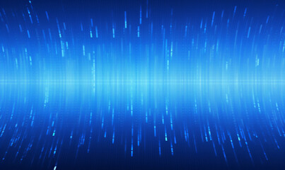Abstract Blue Speed Motion Light Lines Background


