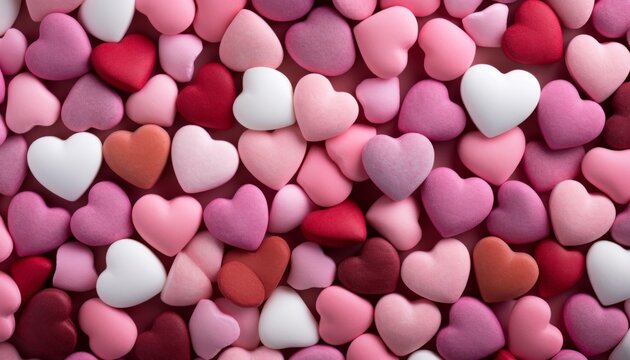 Captivating and vibrant love hearts backgrounds for creating beautiful valentines day photo cards
