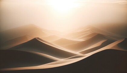 Fototapeta premium Golden Hour in the Desert