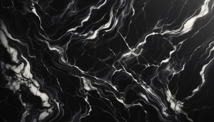 Elegant Black Marble Texture