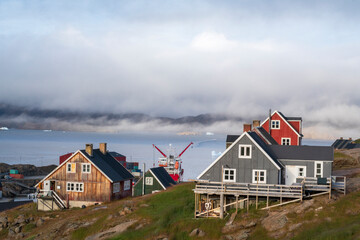 traditional house in greenland