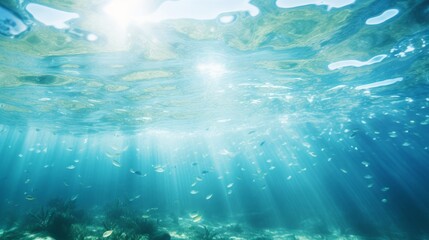 Magical underwater background
